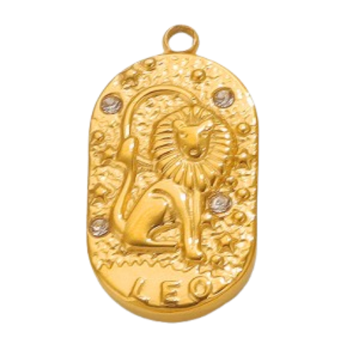 Charms Constellation Oval Gold-Plated