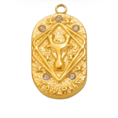 Charms Constellation Oval Gold-Plated