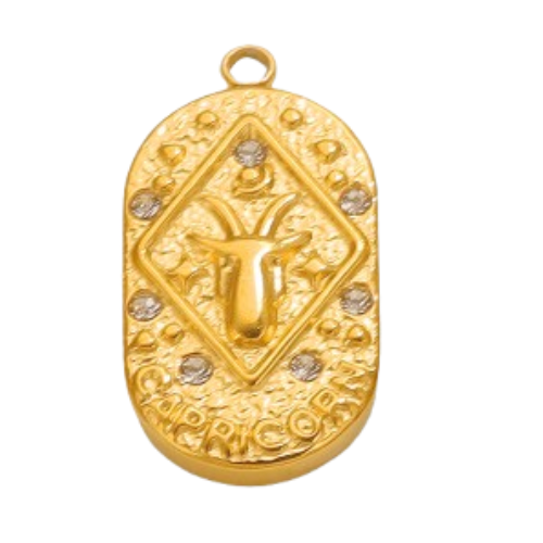 Charms Constellation Oval Gold-Plated