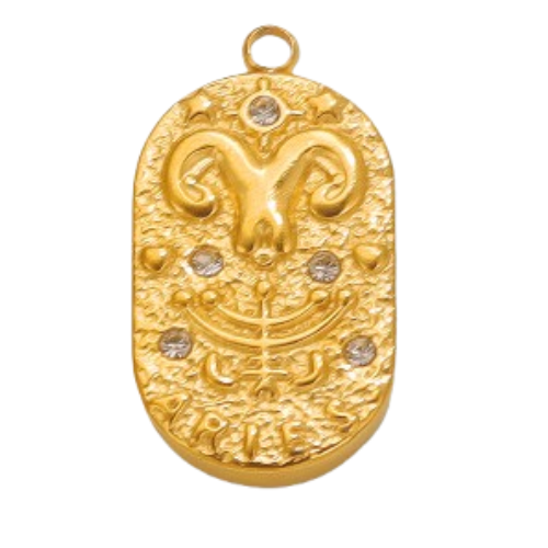 Charms Constellation Oval Gold-Plated