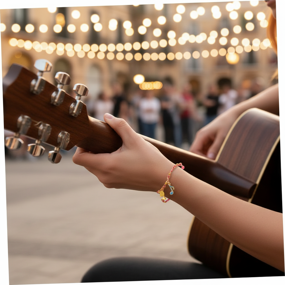 音乐风手链广场演唱会场景