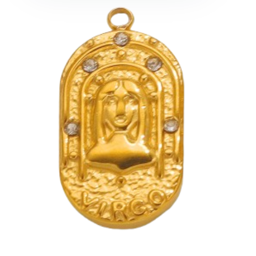 Charms Constellation Oval Gold-Plated