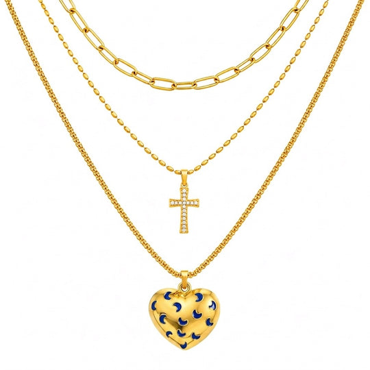 3-Layer Pendant Necklace