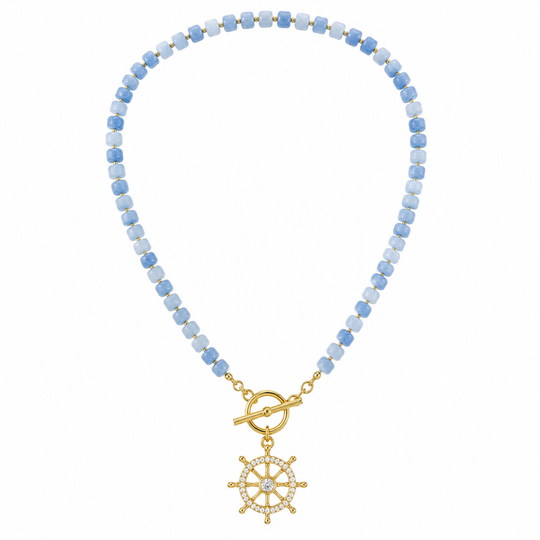 Beaded Charm Necklace