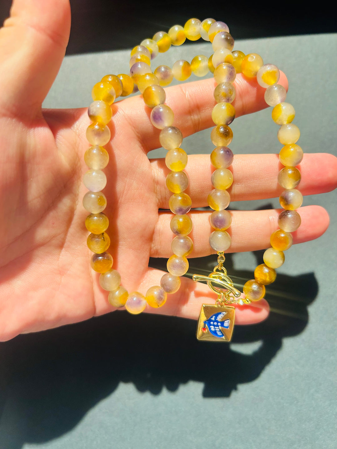 Beaded Charm Necklace