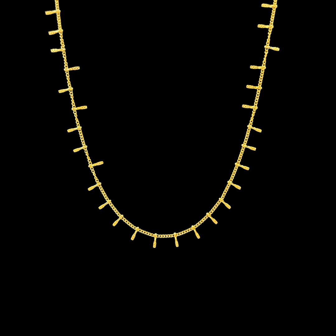 Gold Chain Necklace Set – Beaded, Fringe, and Rope Styles, Minimalist Layering Jewelry for Women