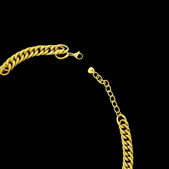 Gold Chain Necklace Collection – Wavy Bead, Twisted Link & Cuban Chain, Trendy Jewelry for Women