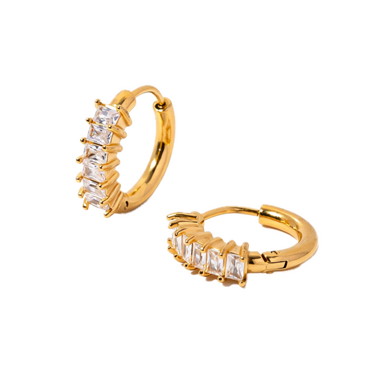 Alternating CZ Ear Cuff