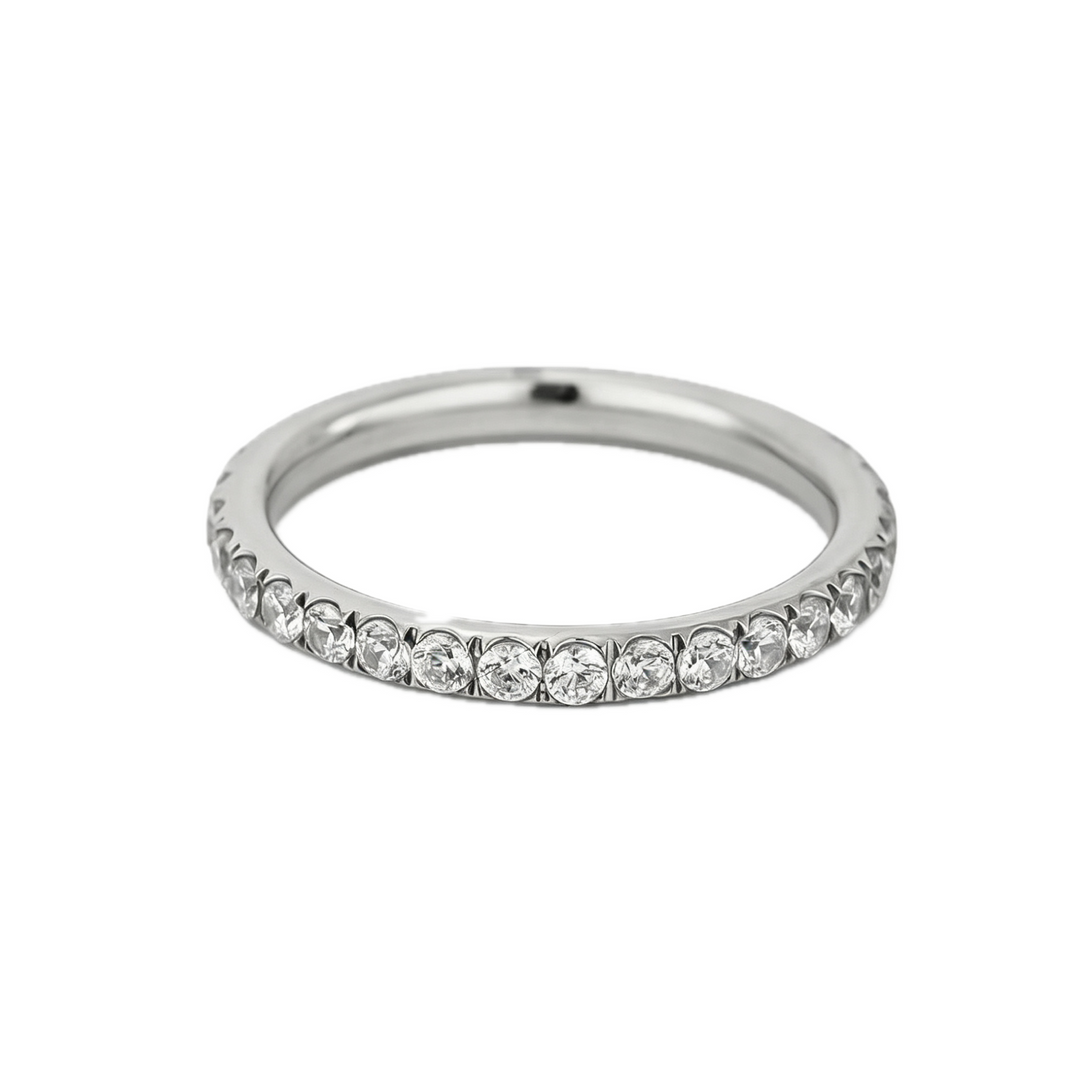 Silver Eternity Band