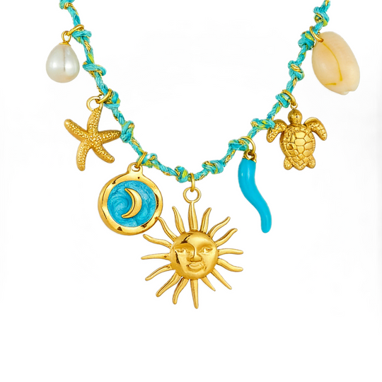 Bohemian Knot Sun Multi-Pendant Jewelry