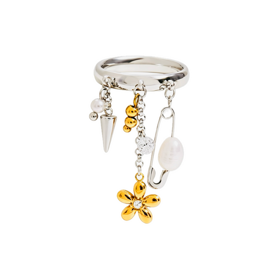 Gold Tassel Ball Chain