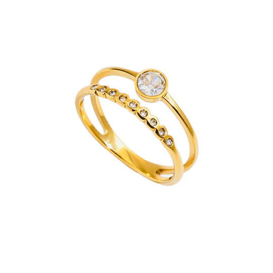 Double Band Solitaire