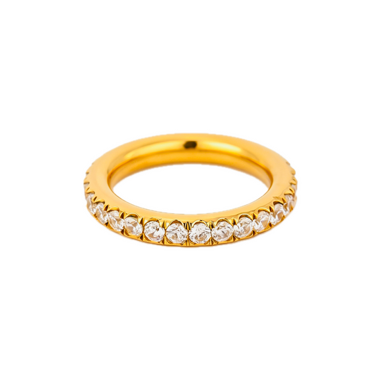 Medium Pave Eternity Band