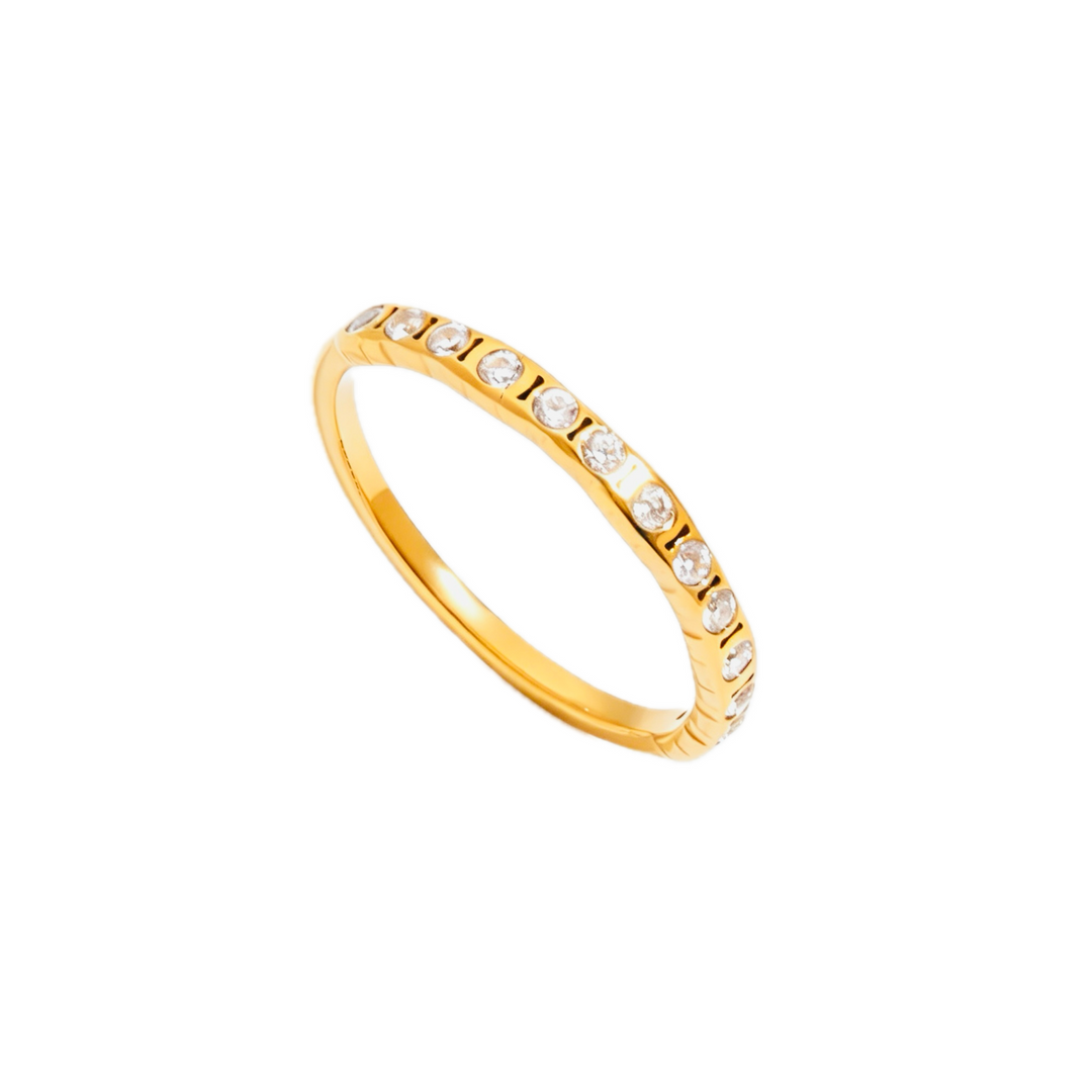 Half Eternity CZ Band