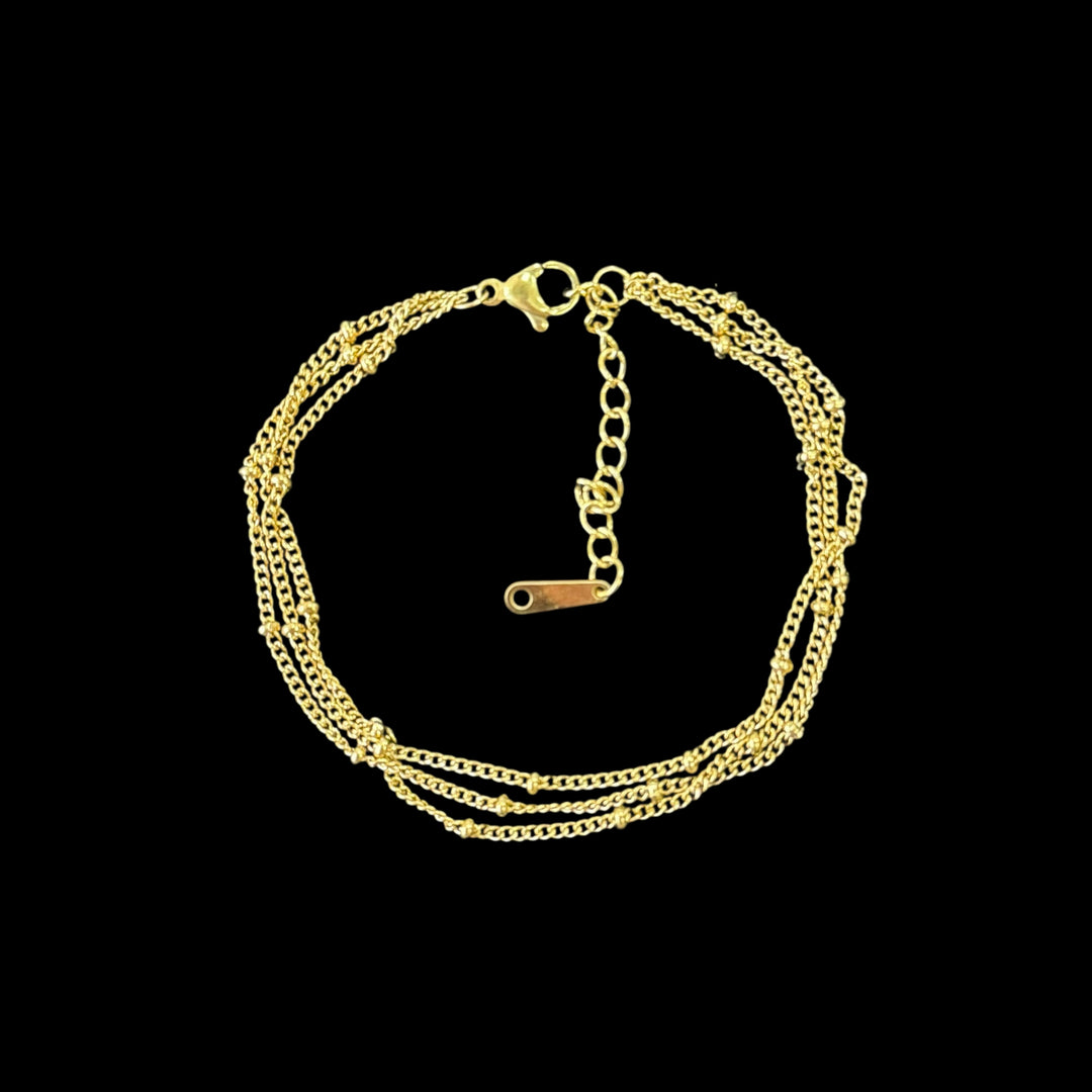 Gold Chain Bracelet – Minimalist Everyday Jewelry, Adjustable Chains in Multiple Styles