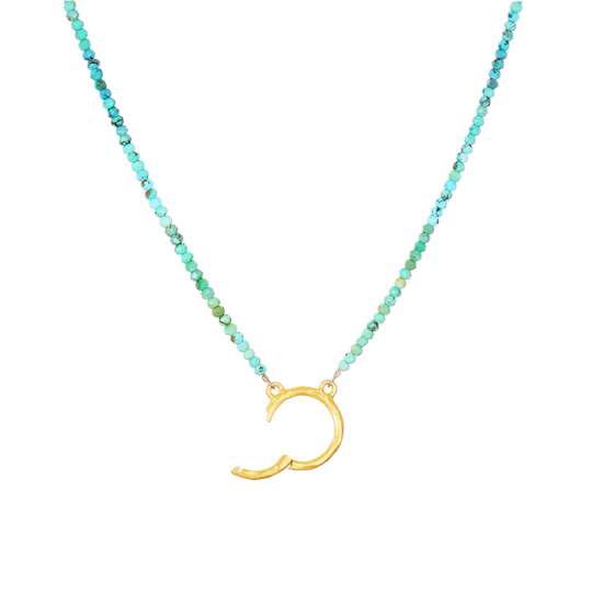 Beaded Clasp Circle Chain
