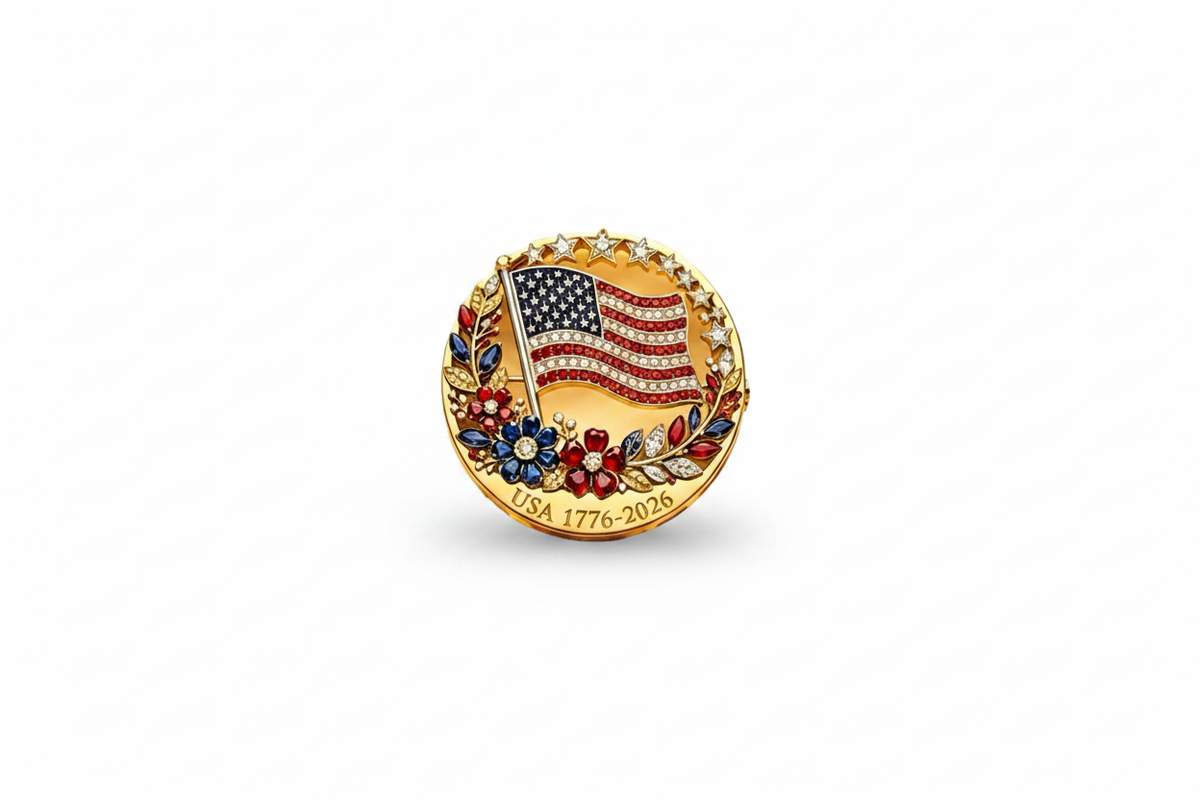 Commemorative Brooch Carousel