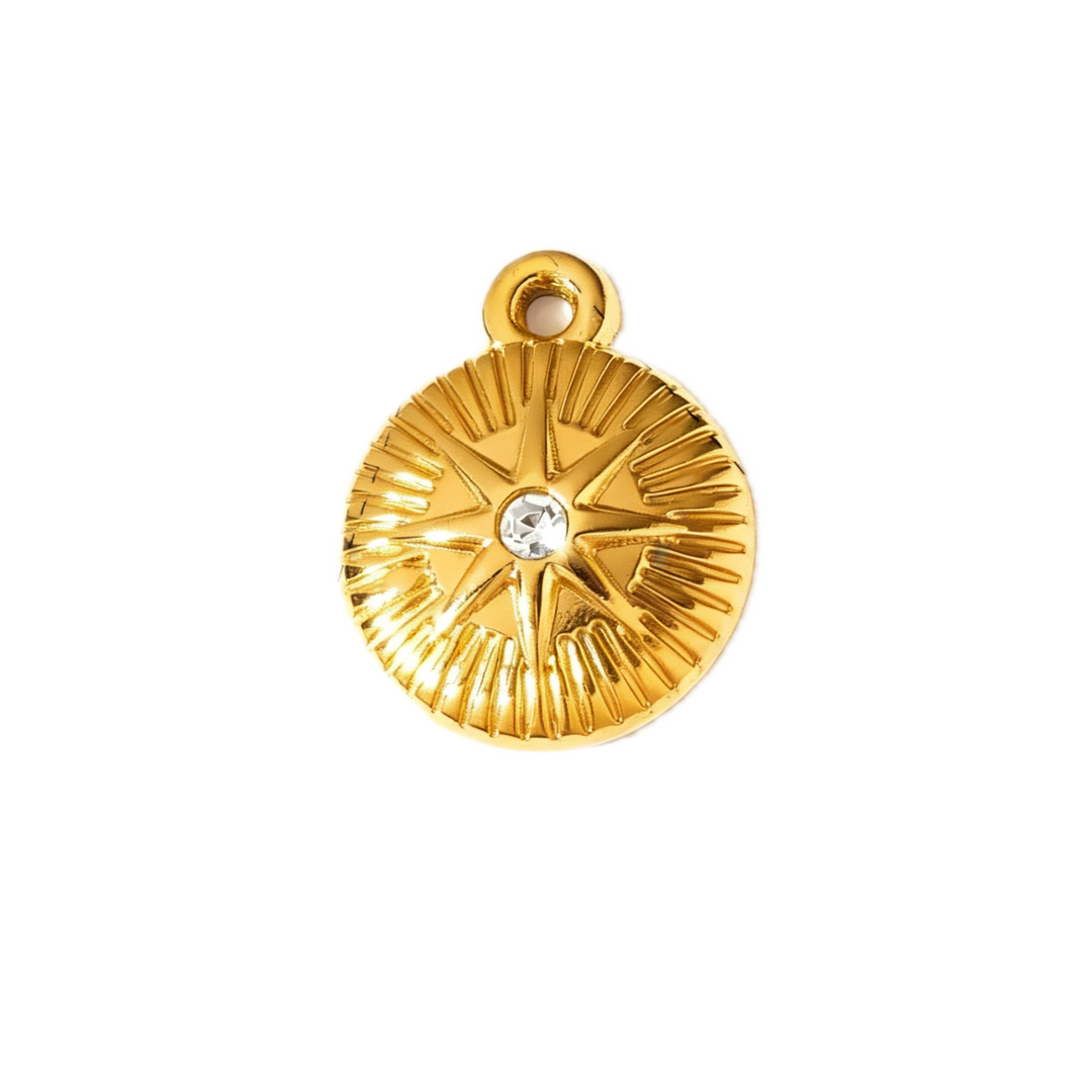North Star Coin Charm