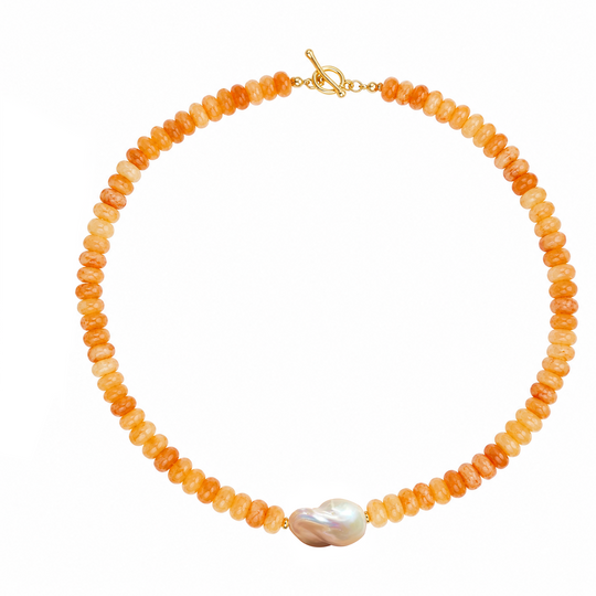 Baroque Beaded Necklace