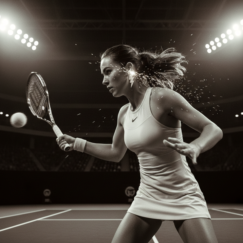Tennis Lightning Earring